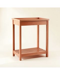 Moss Arc Freestanding Laundry Folding Counter (synthetic illustration; no displayed measurements)