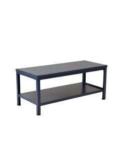 Cliff Bend Narrow Outdoor Storage Bench - Navy