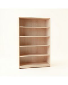 Cove Edge Freestanding Bookcase - Beige (synthetic illustration; no displayed measurements)