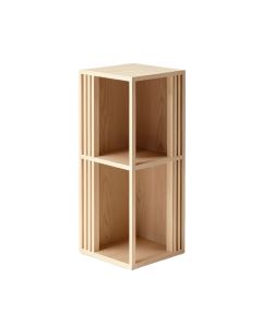 Rowan Crest Narrow Cubby Tower - Beige (synthetic illustration; no displayed measurements)