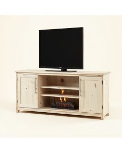 Whittier Tv Stand For Tvs Up To 65 '' With Electric Fireplace Included (synthetic illustration; no displayed measurements)