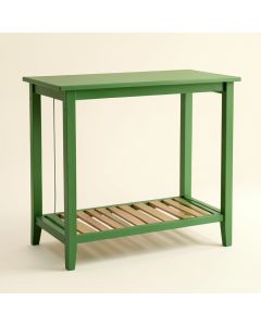 Stone Arc Freestanding Laundry Folding Counter - Green (synthetic illustration; no displayed measurements)