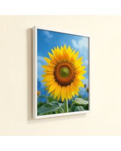 Sunflower Focus Photographic Print (synthetic illustration; no displayed measurements)