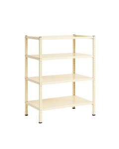 Alder Canyon Empty Seed-Starting Shelving Unit Without Lights - Ivory (synthetic illustration; no displayed measurements)