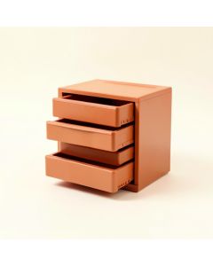 Cove Branch Small-Parts Storage Drawer Cabinet - Terracotta (synthetic illustration; no displayed measurements)