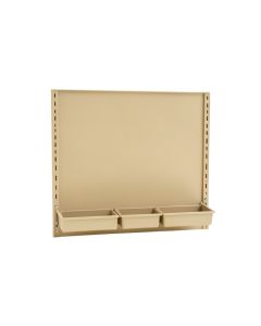 Juniper Bridge Empty Wall-Mounted Tool Organizer Panel - Beige (synthetic illustration; no displayed measurements)