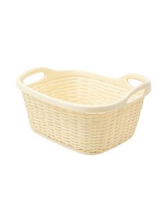 Moss Arc Empty Storage Basket - Cream (synthetic illustration; no displayed measurements)