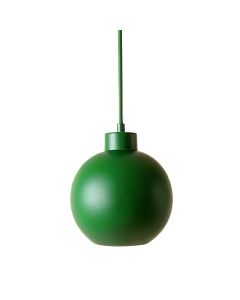 Shore Dale Pendant Light Suspended From One Plain Cable - Green