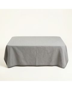 Dune Dell Flat Bed Sheet - Gray (synthetic illustration; no displayed measurements)