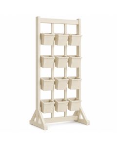 Spruce Canyon Empty Vertical Garden Frame - Cream