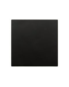 Oak Branch Uninstalled Square Decorative Tile - Black