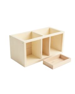 Hill Arc Empty Coffee-Station Organizer - Cream