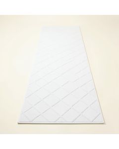Birch Bend Narrow Runner Rug - White (synthetic illustration; no displayed measurements)