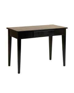 River Edge Writing Desk - Black (synthetic illustration; no displayed measurements)