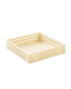 Olive Dell Empty Under-Desk Cable Tray - Ivory
