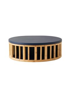 Linden Branch Shoe Storage Bench - Navy