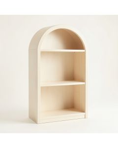Dune Field Freestanding Bookcase - Ivory (synthetic illustration; no displayed measurements)