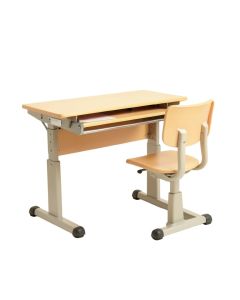 Adjustable Student Desk And Chair Kit Children Learning Table Chair Set Students