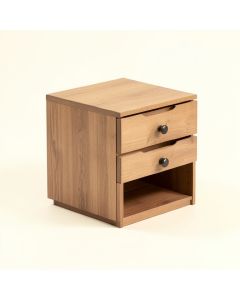 Sergius 2 Drawer End Table (synthetic illustration; no displayed measurements)