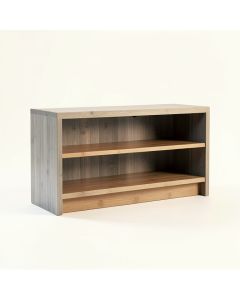 Holly Bend Low Bookcase - Gray (synthetic illustration; no displayed measurements)