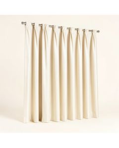 Sateen Solid Room Darkening Thermal Pinch Pleat Curtain Panels (synthetic illustration; no displayed measurements)