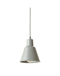 Elm Brook Pendant Light Suspended From One Plain Cable - Gray (synthetic illustration; no displayed measurements)