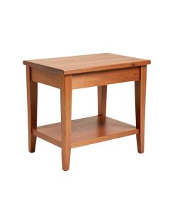 Dune Falls Side Table - Terracotta (synthetic illustration; no displayed measurements)