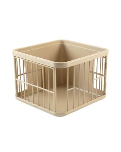 Willow Canyon Empty Furniture-Style Pet Crate - Beige