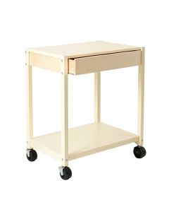 Brook Brook Empty Rolling Workshop Cart - Cream (synthetic illustration; no displayed measurements)