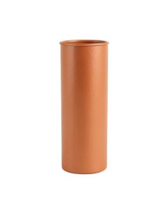 Vale Bend Empty Decorative Vase - Terracotta