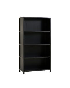 Brook Bluff Freestanding Bookcase - Black (synthetic illustration; no displayed measurements)