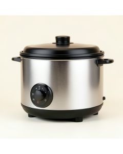 Nesco Analog Stainless Steel Slow Cooker (synthetic illustration; no displayed measurements)