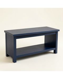 Cedar Canyon Indoor Bench - Navy (synthetic illustration; no displayed measurements)