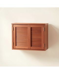 Meadow Canyon Wall-Mounted Entry Cabinet - Terracotta (synthetic illustration; no displayed measurements)