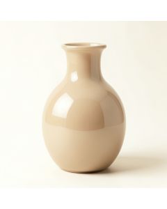 Stone Bluff Empty Decorative Vase - Beige (synthetic illustration; no displayed measurements)
