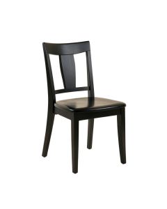 Hill Canyon Dining Chair - Black (synthetic illustration; no displayed measurements)