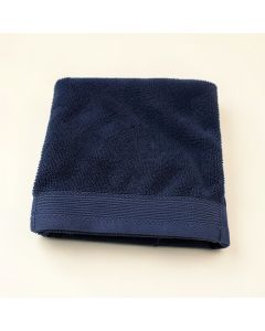 Aspen Falls Bath Towel - Navy (synthetic illustration; no displayed measurements)
