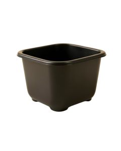 Hill Brook Empty Raised Planter - Black (synthetic illustration; no displayed measurements)