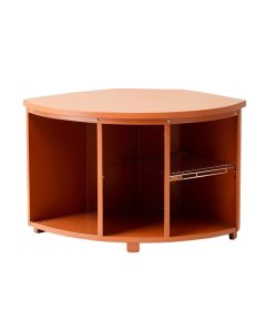 River Bend Empty Countertop Canister Rack - Terracotta (synthetic illustration; no displayed measurements)