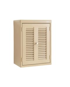 Oak Bend Wall-Mounted Laundry Cabinet - Beige