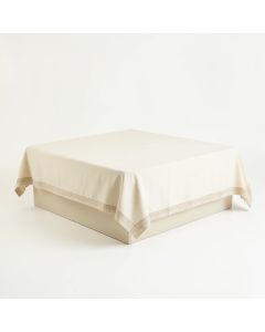 Birch Bridge Flat Bed Sheet - Ivory (synthetic illustration; no displayed measurements)