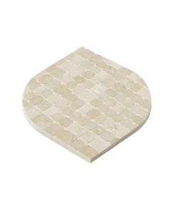 360° Penny Rounds 12 '' X 12 '' Porcelain Mosaic Tile In Beige