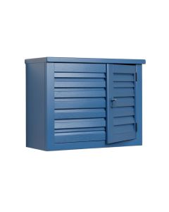 Lake Bridge Wall-Mounted Entry Cabinet - Blue (synthetic illustration; no displayed measurements)