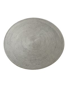 Juniper Arc Round Area Rug - Gray