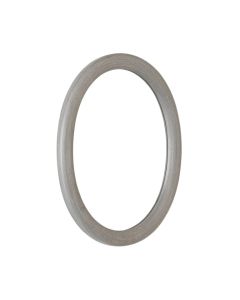 Elm Brook Framed Wall Mirror - Gray