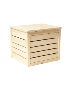 Briar Bluff Closed Outdoor Storage Box - Ivory