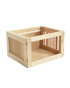 Reed Canyon Empty Furniture-Style Pet Crate - Beige