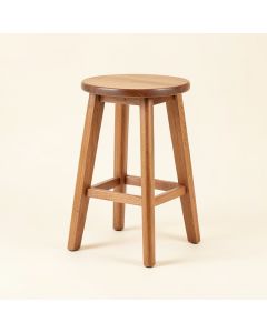 Landingville Solid Wood 30 '' Bar Stool (synthetic illustration; no displayed measurements)