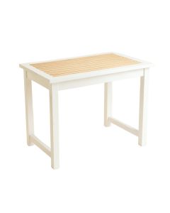 Laurel Crest Patio Table - White (synthetic illustration; no displayed measurements)