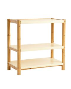 Laurel Arc Empty Seed-Starting Shelving Unit Without Lights - Cream (synthetic illustration; no displayed measurements)